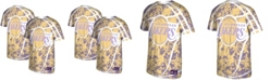 Mitchell & Ness Men's Gold Los Angeles Lakers Hardwood Classics Jumbotron T-shirt